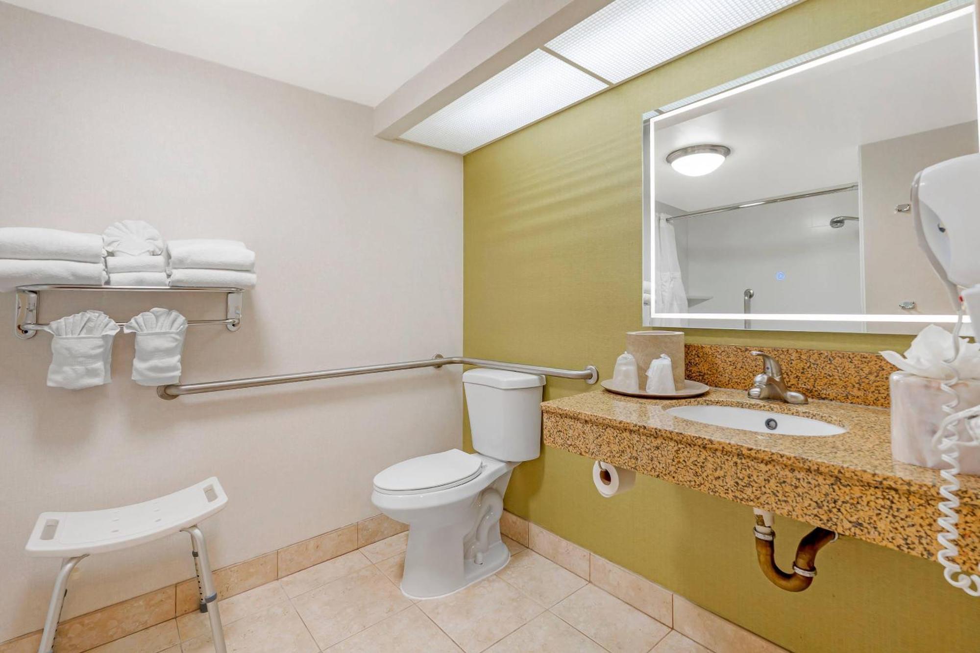 Quarto com Cama King-size e Banheira - Acessível para Hóspedes com Mobilidade Reduzida/Não Fumantes